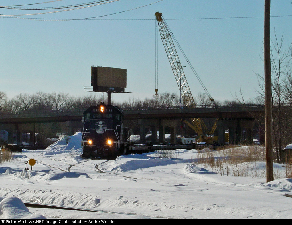 IC 3133 on the old interchange track